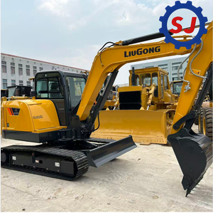 Miniexcavadora Liugong 906F de 6 Toneladas a Precio Económico, Motor Yanmar, Excavadora Hidráulica, Movimiento de Tierras, Cucharón de 0.21m, Potencia de 35.8kW - Product Image 1