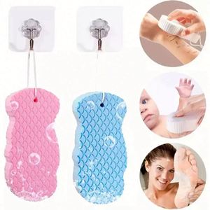 3D Melamine Resin Sponge Exfoliating Bath Scrubbing Sponge Soft Body Scrubber Shower Brush Dead Skin Remover White High Water - Product Image 5