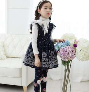 Vestido de Princesa de Importación y Exportación para Niñas, Estilo Latino Indio - Product Image 2