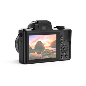 Kamera Digital 5K CCD <span class=keywords><strong>3</strong></span>.<span class=keywords><strong>2</strong></span> inci, Camcorder profesional layar IPS untuk fotografi dan Video YouTube HD WiFi Zoom 16X - Product Image 4