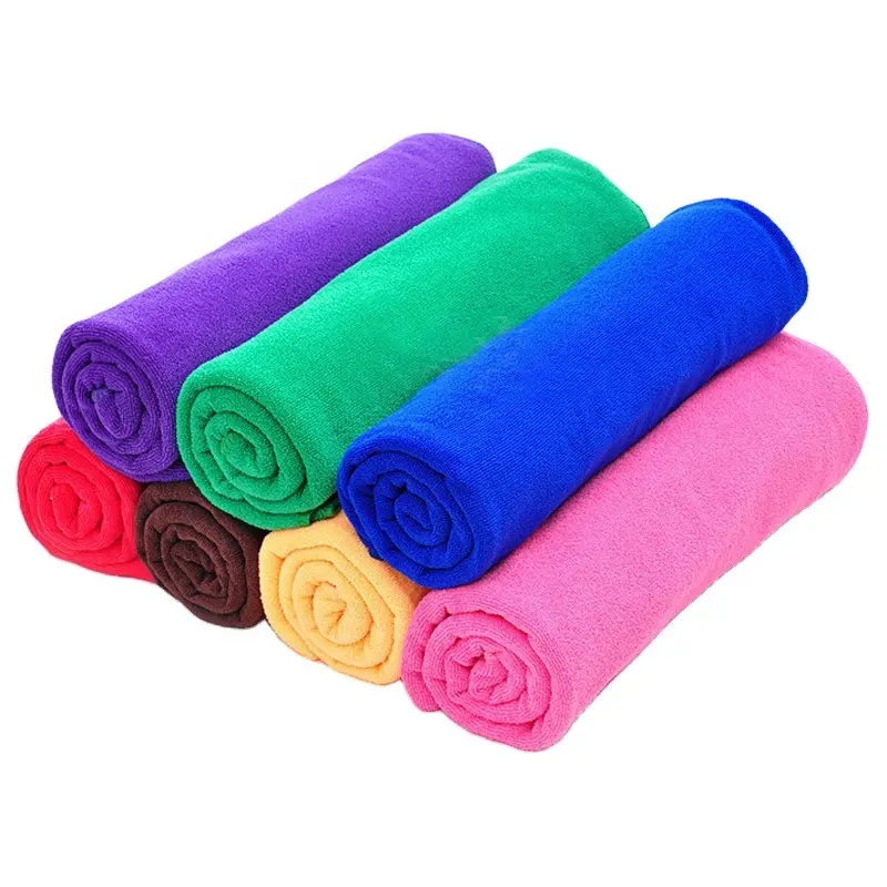 Custom logo Extra Thick Coral fleece Super Absorbent Wash microfiber towel car cleaning towel microfiber towel
