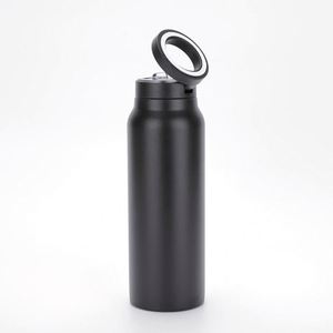 Bouteille d'eau sport magnétique 24oz avec support de téléphone, gobelet isotherme magnétique personnalisé en acier inoxydable pour la gym et les voyages - Product Image 2