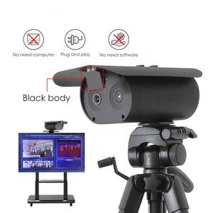 Cámara de <span class=keywords><strong>imagen</strong></span> térmica CCTV con reconocimiento automático de temperatura corporal, Binocular bi-espectro óptico, detección de fiebre, IA - Product Image 3