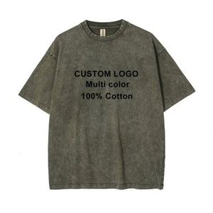 Design Manufacturer Factory Custom LOGO Unisex T-<b>Shirts</b> Multi-Color 100% Cotton Oversized Mens T-<b>Shirts</b> - Product Image 1