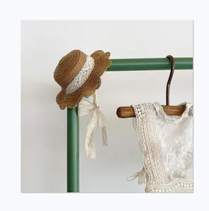 Ladies Lace Cute Summer Pet Sun Hat Straw Dog Hat Cool Down