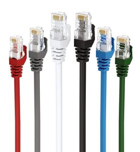 สายเคเบิลอีเธอร์เน็ต Cat5e UTP RJ45 คุณภาพสูง สายแพทช์คอร์ด 100Mbps สายแลนเน็ตเวิร์ก 26AWG ทองแดงแท้ ผู้ผลิต OEM - Product Image 1
