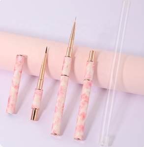 แปรงทาเล็บสีชมพูสำหรับร้านทำเล็บ - Product Image 4