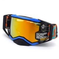 Kacamata Fashion Merek Terkenal untuk Motocross, Off-road, Ski, Motor, Sepeda Motor, Set Kacamata Berkendara dengan Kemasan Kotak Display