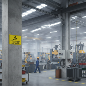 Panneau 3D de style bureau : Traitez les installations et équipements d'usine comme si vous aviez votre propre alimentation électrique transformateur pour bâtiments - Product Image 2