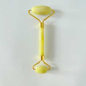 Planche de massage Gua Sha pour le visage, couleur jaune citron - Product Image 4