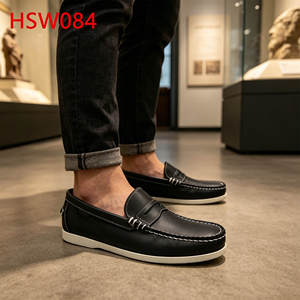 CXT, <span class=keywords><strong>scarpe</strong></span> da guida <span class=keywords><strong>in</strong></span> stile maschera da uomo senza sfregamento piedi <span class=keywords><strong>blu</strong></span> scuro <span class=keywords><strong>scarpe</strong></span> da barca popolari <span class=keywords><strong>in</strong></span> Europa HSW084 - Product Image 2