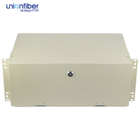 Panel de Conexiones de Fibra Óptica Deslizable Tipo Cajón, 4U, 19 Pulgadas, 144 Puertos SC, Riel DIN, ODF para Centro de Datos, Ingeniería FTTH FTTX