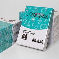 Papel de Copia Blanco Brillante A4 de 70 g/m² y 80 g/m², 500 Hojas por Paquete, Papel de Impresión para Oficina