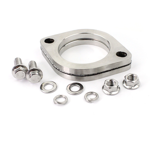 卸売フランジ排気2.0インチ3.0インチまたはカスタム2ボルト排気フランジステンレス鋼ヘッダーフランジ排気管OEM用 - Product Image 6