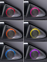 Éclairage ambiant dynamique de voiture à 64 couleurs contrôlé par l'application SJC pour Tesla Model 3/Y 2024-2025, haut-parleur rotatif LED, mise à niveau de l'intérieur de la voiture