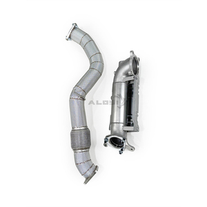 <span class=keywords><strong>Plaque</strong></span> isolante thermique forgée pour tuyau d'échappement avant à haut débit pour Honda Civic Type R FL5 2.0T 2021-2024 – Amélioration - Product Image 6