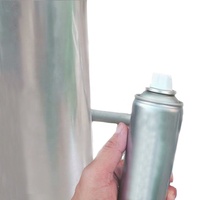 Pâte de pigment en aluminium à effet chromé AP-105 pour peinture au pistolet