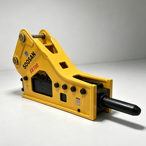 Marteau brise-roche hydraulique latéral SB100 avec burin de 150 mm pour excavatrice de 28-35 tonnes, construction et exploitation minière, garantie 1 an - Product Image 5