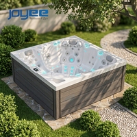 Nouvelle conception de spa extérieur pour hôtel et maison, Hydro Spabad JOYEE, spa de massage, spa extérieur, piscine à remous