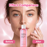 Tonique Hydratant Apaisant Végétalien et Sans Cruauté OEM, Effet Pores Affinés, Repulpe et Minimise les Pores – Meilleure Vente