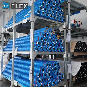 Bâche en PVC robuste JS, imperméable, en rouleau, sur mesure, pour rideaux latéraux de camion, avec conception anti-déchirure - Product Image 5