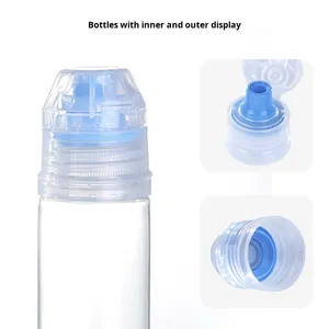 Tapa de Botella Deportiva de Plástico para Bebidas, Tapa Abatible con Dispensador de Miel, Tapa de Silicona de Grado Alimenticio Fácil de Abrir PCO1810 - Product Image 5