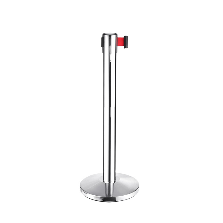 Автостоянка, ремень, барьер, контроль толпы, автоматическая дорожная стойка из нержавеющей стали