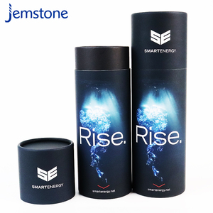 Tubos de papel artesanales redondos de cartón con logotipo impreso de tamaño personalizado con impresión personalizada - Product Image 6