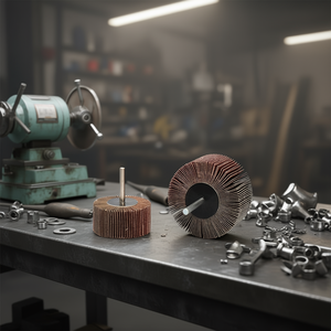 Flap Wheels With Aluminum Oxide Cloth Stem For Polishing Pads - Product Image 3