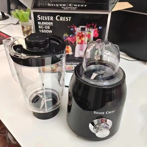 Electric Home Blender 1.5L+350ml Double <b>Cups</b> 7015 3-Speed <b>Copper</b> Clad Aluminum Motor 1500W Mini Juicer Grinder Baby Food - Product Image 2