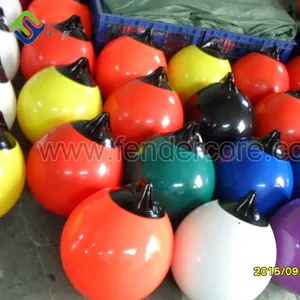 Colorful Customized Size Marine Yellow Mooring Buoys