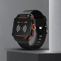 Lector RFID Portátil para Android 860~960MHz BT de Bajo Consumo 5.1, Lector de Reloj RFID UHF USB BT para Gestión de Activos