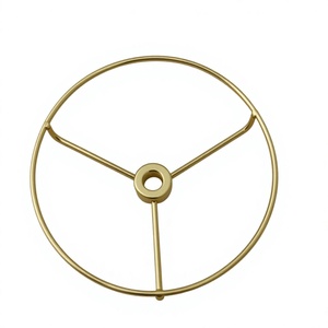Classic Iron <b>Lamp</b> <b>Shade</b> <b>Ring</b> Fitter Minimalist Design Wall Mount Home Decor for Living Room Indoor Use Durable Moradabad Art - Product Image 2