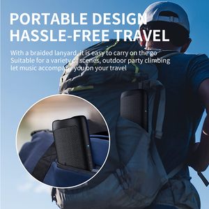 C27 Màu Xanh-Răng Loa 20W Loa Không Dây Với Âm Bass Sâu 24H Thời Gian Chơi Ipx7 Không Thấm Nước Bluetooth 5.3 Loa Di Động Với Đèn LED - Product Image 5