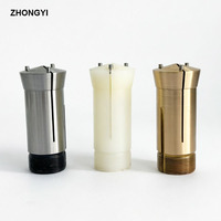 Collet d'urgence 5C en acier/laiton/nylon multi-matériaux pour outil de tournage, accessoire de machine pour mandrin à collets 5C