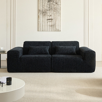 Lit Modulaire en Mousse Moderne & Ensemble Canapé de Compression, Fauteuil Éponge Compressé Emballé Sous Vide pour Mobilier de Villa