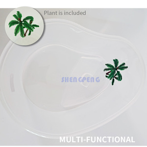 32 Goudvissen Transparant Schildpad <span class=keywords><strong>Aquarium</strong></span> Plastic <span class=keywords><strong>Aquarium</strong></span> Super Wit Groot Draagbaar <span class=keywords><strong>Aquarium</strong></span> Met Deksel Reptielendoos Voor Huisdieren - Product Image 5