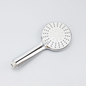 Shower Head <b>Set</b> Round <b>Spray</b> Rain Eco-Friendly Portable ABS Chrome Plated Shower Head - Product Image 2