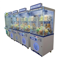 Machine de jeu commerciale tout-en-un à monnayeur, grande machine à attraper des figurines surprise par code QR pour centre commercial