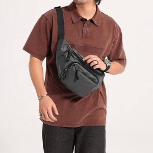 캐주얼 냄새 방지 방수 대용량 나일론 남성 패니 팩 맞춤형 로고 허리 범프 벨트 가방 - Product Image 6