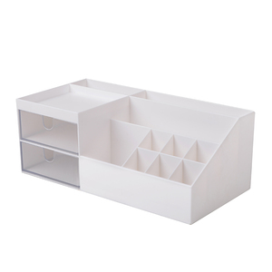 Caja de almacenamiento multifunción para cosméticos, organizador de herramientas de maquillaje y joyería, con cajón - Product Image 4