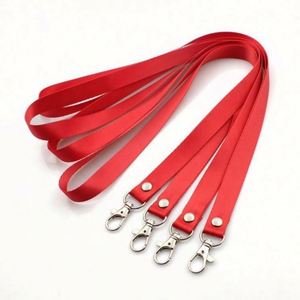 Cordón de Nylon Rojo Ecológico de 16 mm para Exhibir o Sujetar Tarjetas - Product Image 3