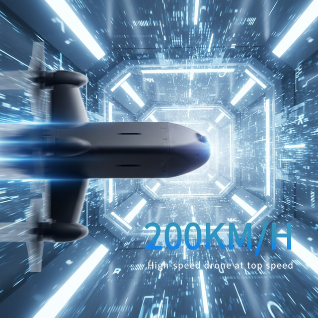 AI Powered FPV Rocket Drone High Speed Auto Targeting Aerial Use