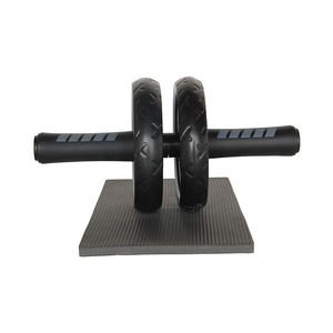 Ruota Addominale Automatica Doppia in Acciaio, Attrezzo Fitness per Allenamento Muscolare, Core Training, Addominali, Casa, Yoga, Palestra, Durevole - Product Image 4