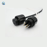 Connecteur Ethernet annulaire étanche IP69k en acier inoxydable HYSF BH2M/F-IL16M/F pour ROV sous-marin (Mâle/Femelle)