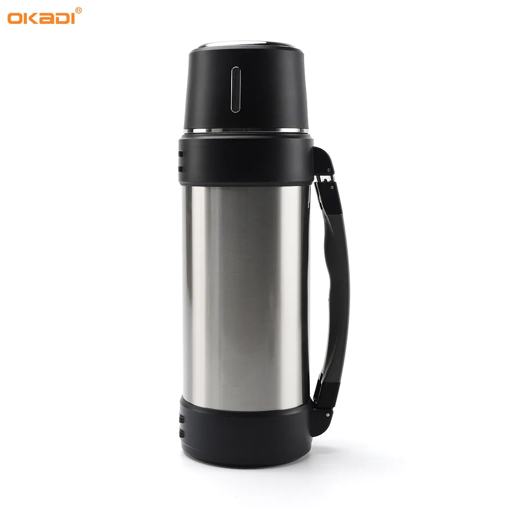 OKADI卸売カスタム304ステンレス鋼断熱熱魔法瓶茶真空コーヒートラベルポット