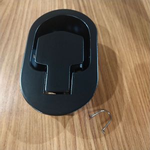 Asiento con Resorte de Gas de Aleación de Aluminio con Anillo de Sujeción, Negro, 110x68x38mm, para Silla, Sofá, Cama Médica, Silla de Ruedas - Product Image 1