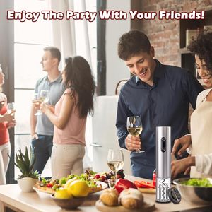 Best Selling Products Red Wine Gifts Battery Operated Automatic Cordless Electric Wine Opener - Product Image 5