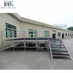 Aluminum Alloy Outdoor Concert 4x8ft Event <b>Stage</b> Luxury <b>Stage</b> Podium Aluminium Material <b>Platform</b> Wedding - Product Image 2