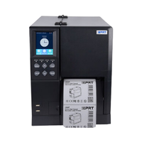 Printer Label Barcode RFID UHF IDPRT IX4R 4-Inci Thermal Transfer Antarmuka USB Garansi 1 Tahun untuk Logistik Gudang Stok